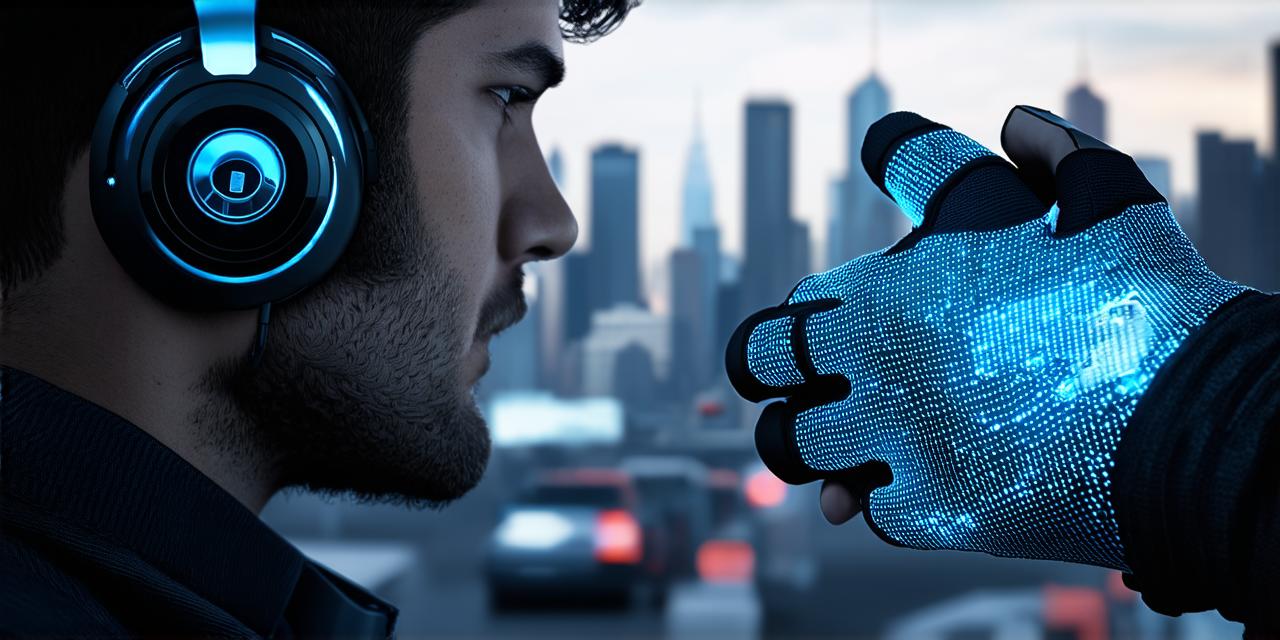 Augmented reality creates an engaging, artificial environment where users don a physical headset and data gloves to immerse themselves in a digitally simulated context or scenario.