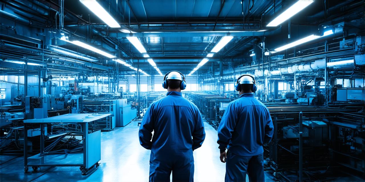 How is augmented reality implemented in the manufacturing industry?