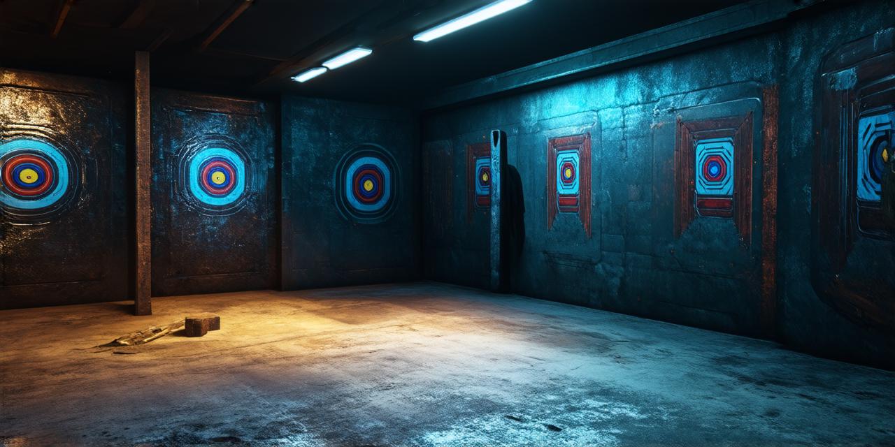 What is augmented reality-based axe throwing?