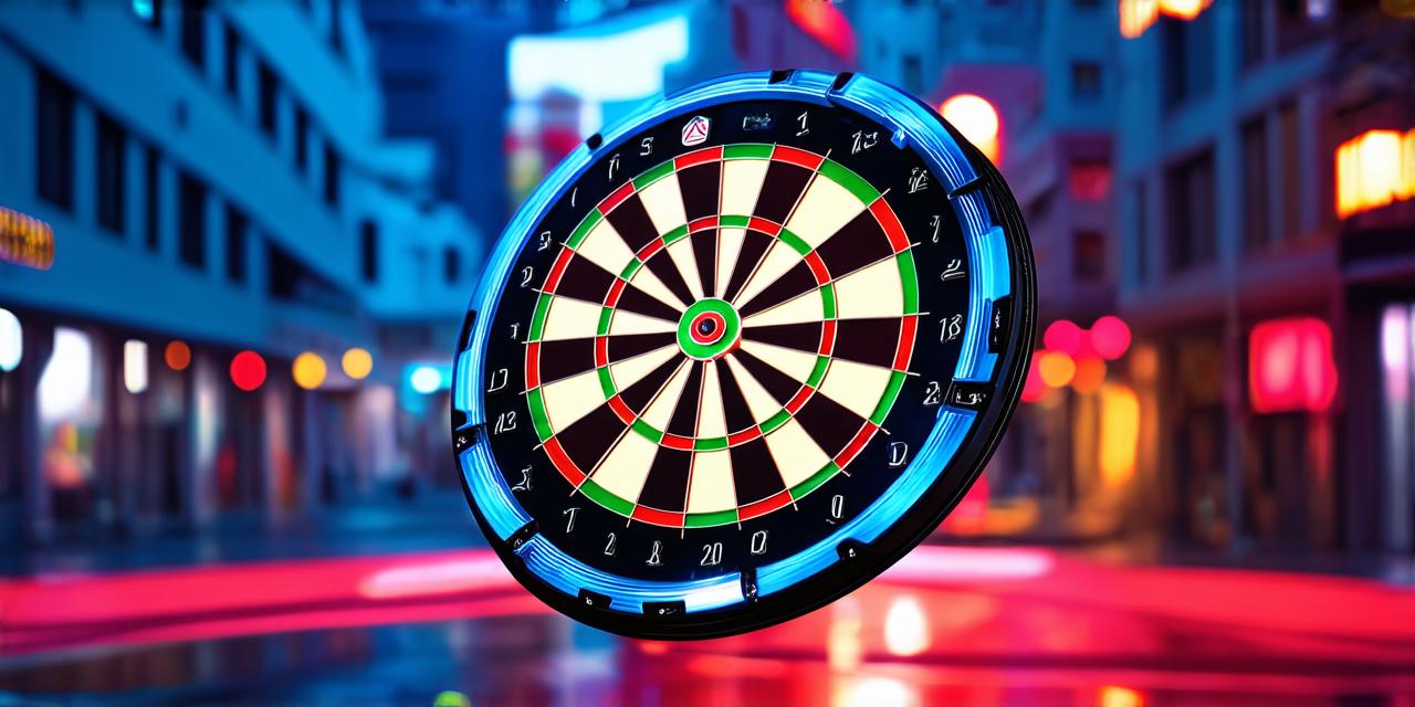 What are augmented reality darts?